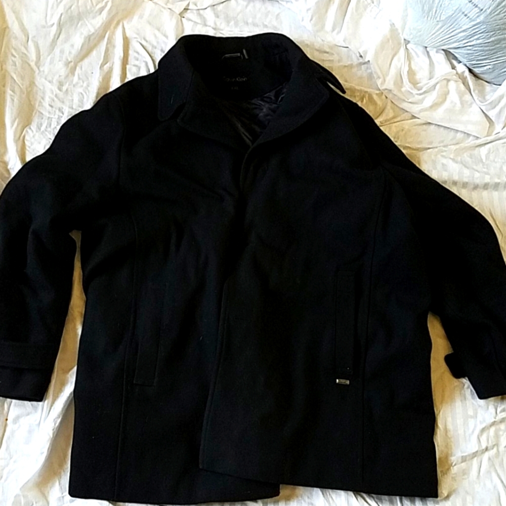 Calvin Klein Wool Overcoat